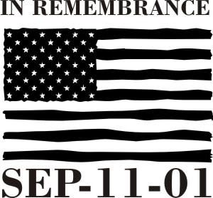 September 11 Remembrance Decal