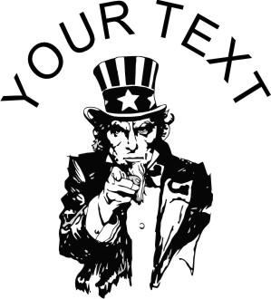 Uncle Sam Decal